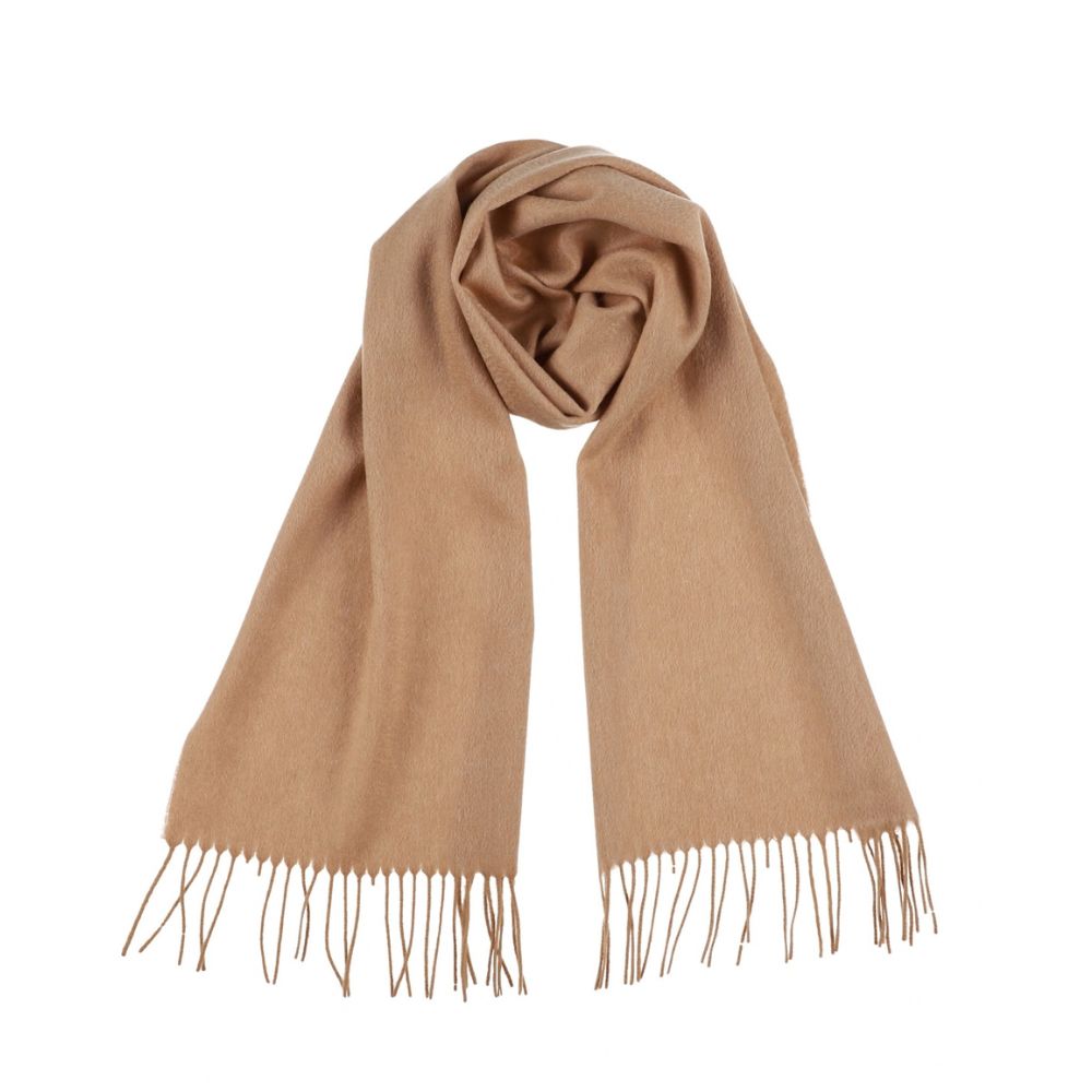 Lysbeige cashmere halstørklæde til kvinder til vinter Paris (4)